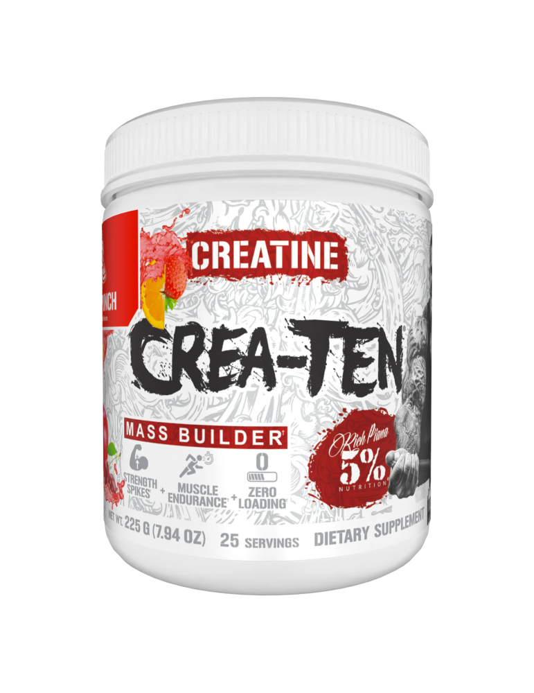 Rich Piana 5% Nutrition Crea-Ten 10 Creatine system