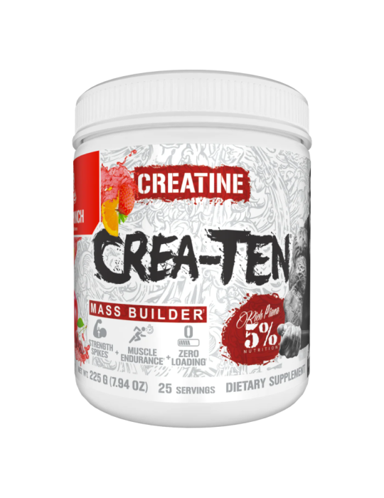 Rich Piana 5% Nutrition Crea-Ten 10 Creatine system
