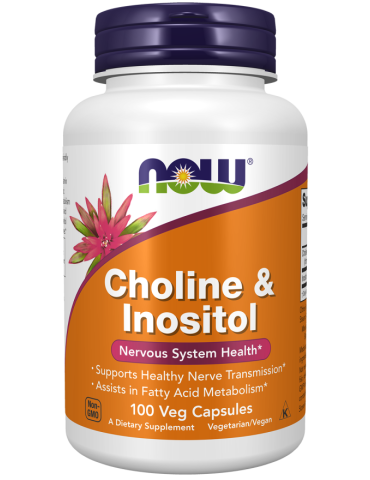 Now Foods Choline & Inositol - 100VCaps