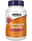 Now Foods Choline & Inositol - 100VCaps