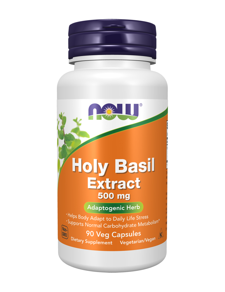 Now Foods Holy Basil Extract 500mg - 90VCaps
