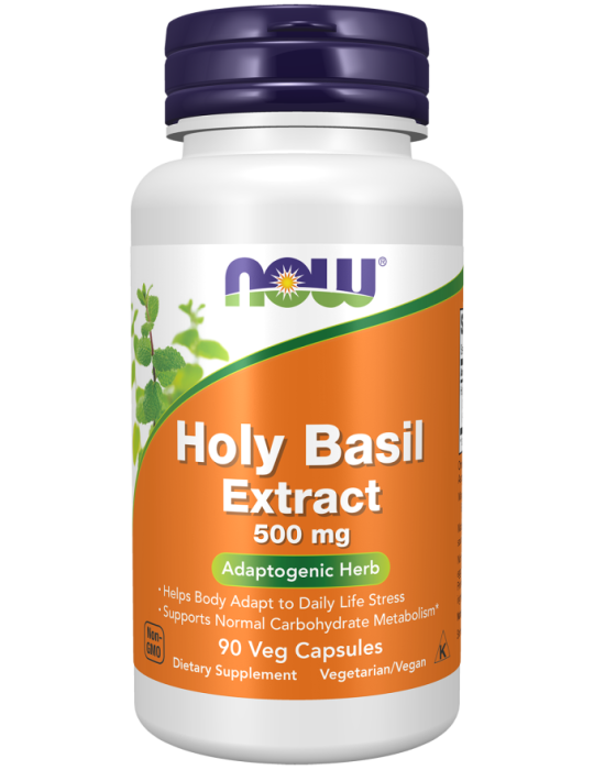 Now Foods Holy Basil Extract 500mg - 90VCaps