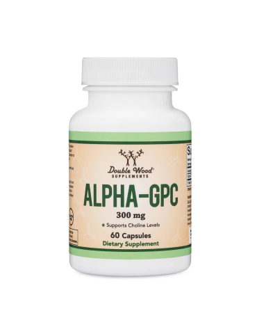 Double Wood Alpha GPC 300mg - 60 Caps