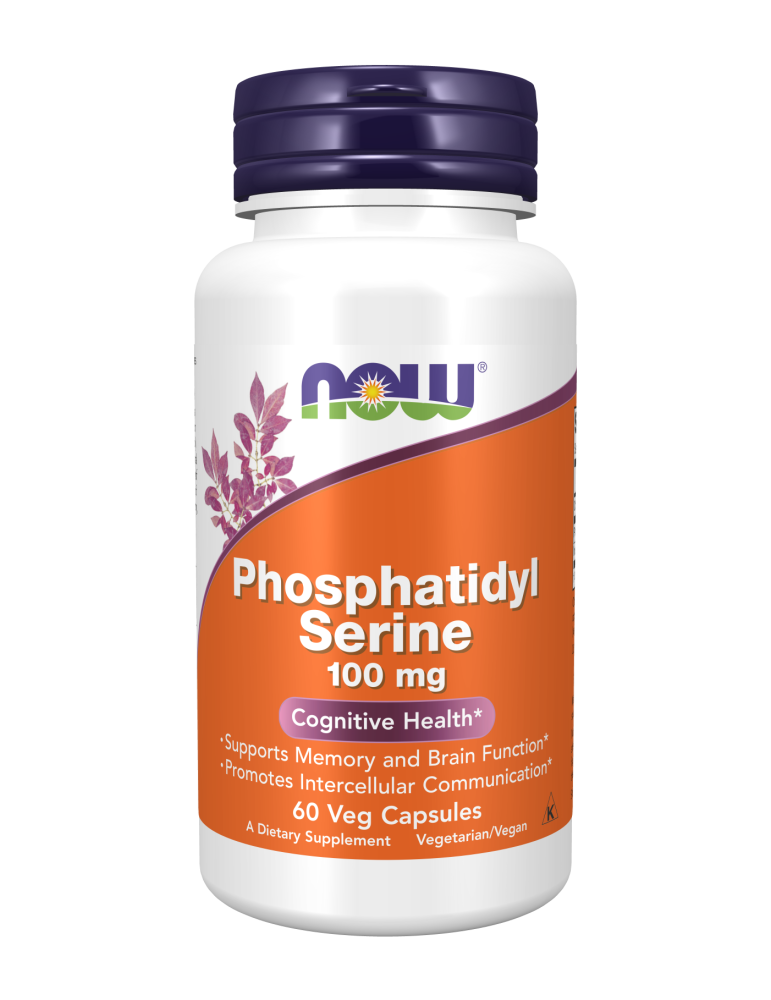 Now Foods Phosphatidyl Serine 100 mg - 60 Veg Capsules