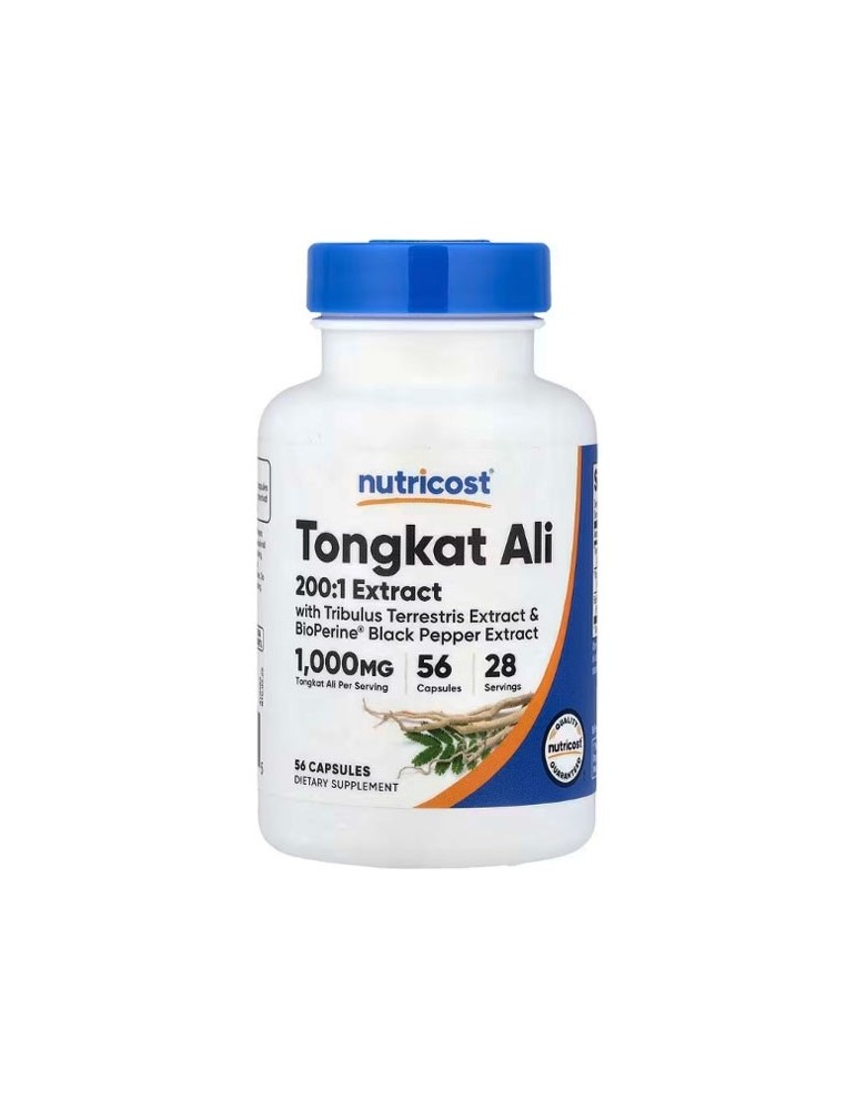 Nutricost Tongkat Ali 1000mg - 56 VCaps